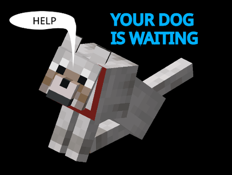 Play Your Minecraft Dog