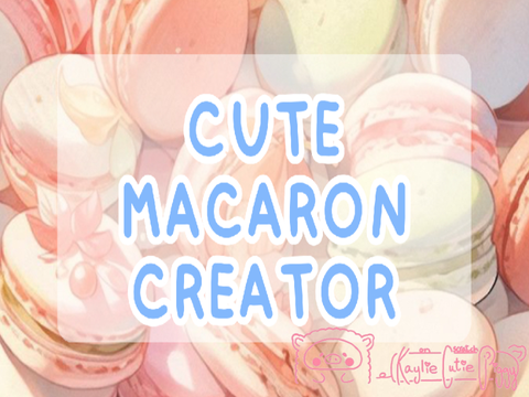 Play Cute Macaron Creator